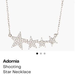 Dainty Silver Necklace with Star Constellation Design NWT